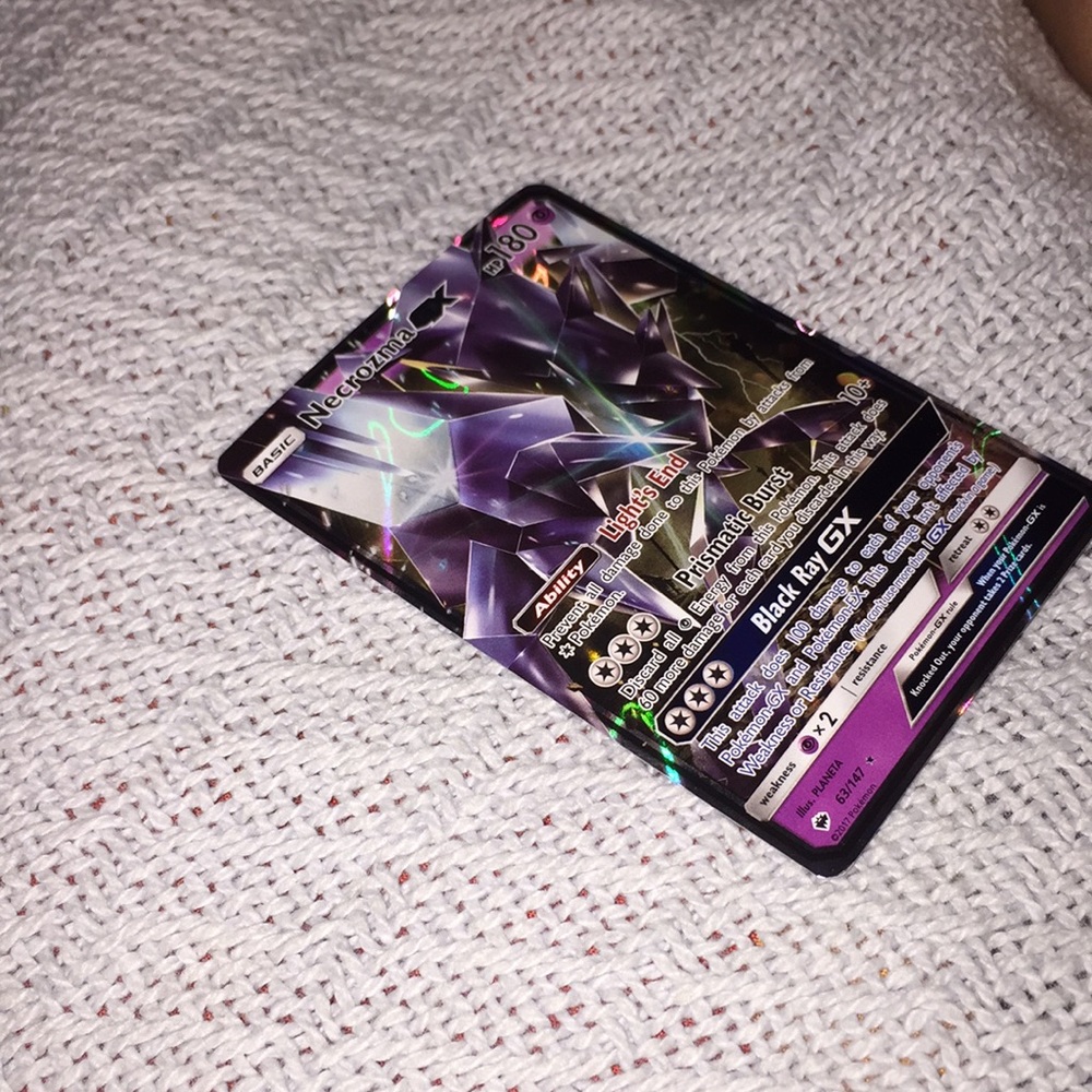 pokémon cars Necrozma GX